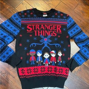 - Stranger Things sweater large